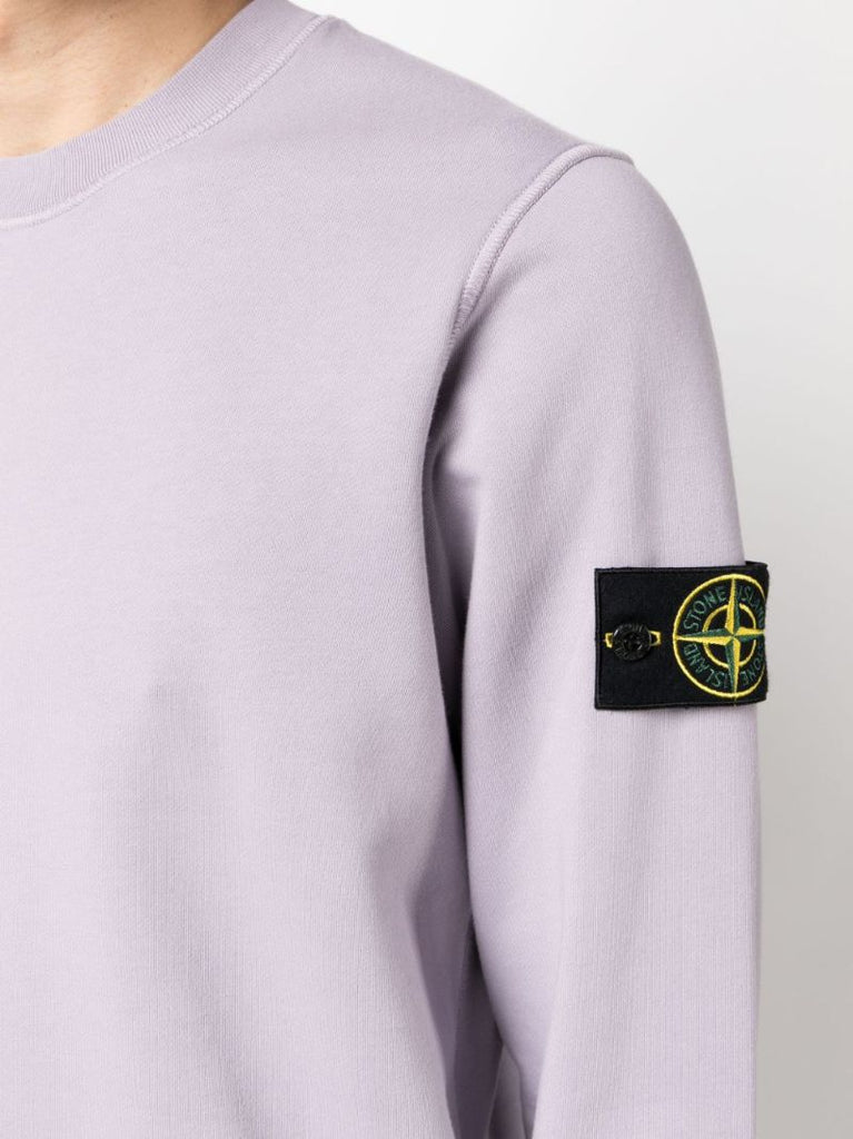 Purple Cotton Sweatshirt