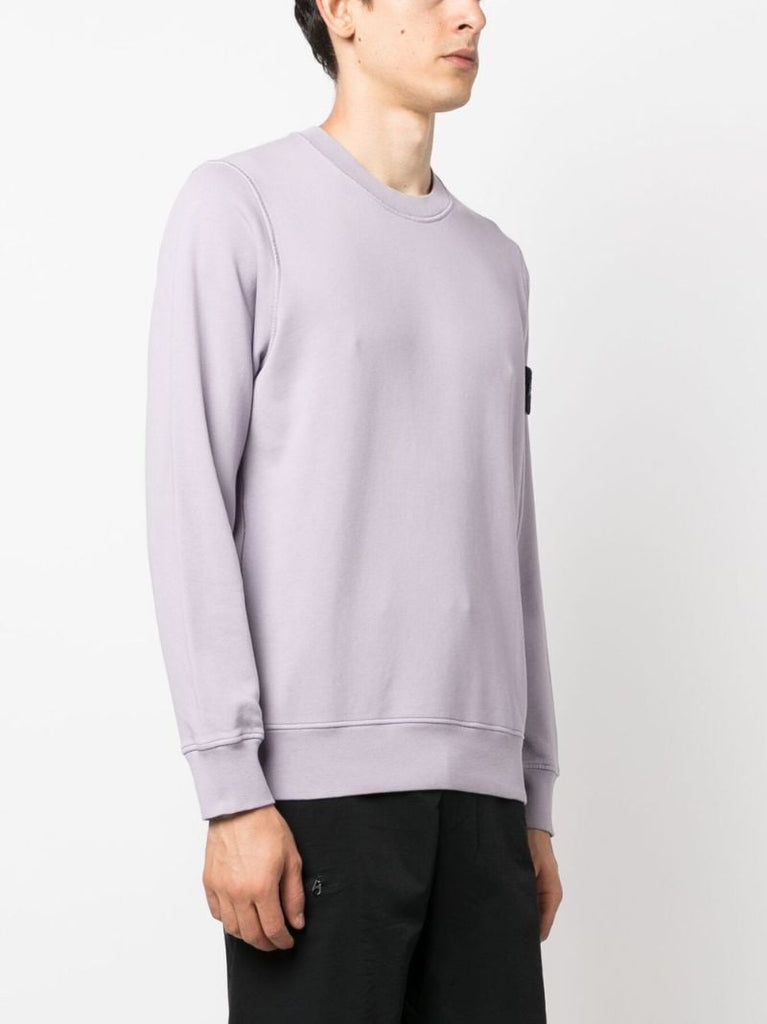 Purple Cotton Sweatshirt
