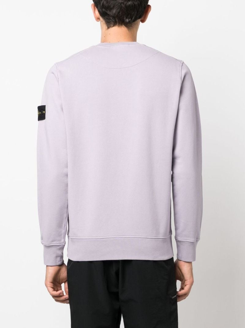 Purple Cotton Sweatshirt