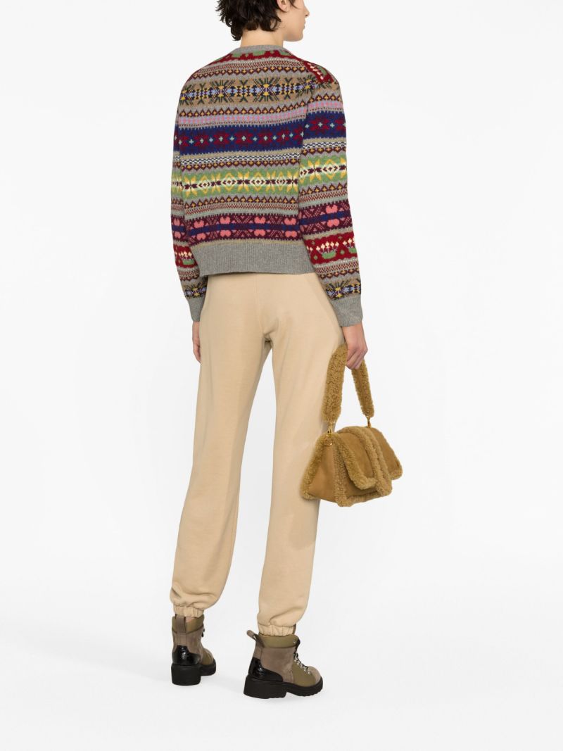Grey Fair Isle Sweater