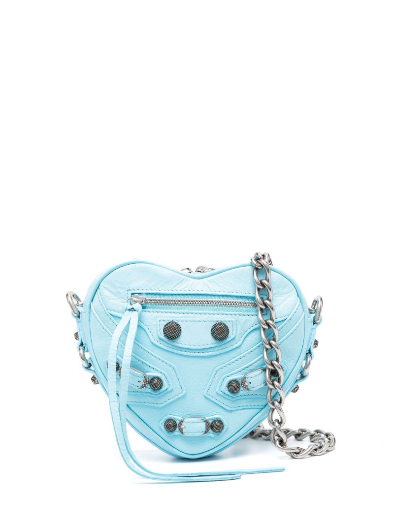 Blue Le Cagole Mini Crossbody Bag