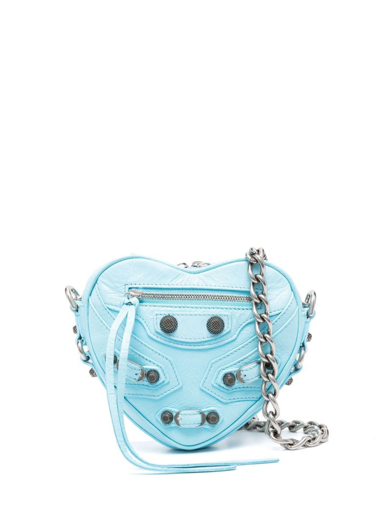 Blue Le Cagole Mini Crossbody Bag