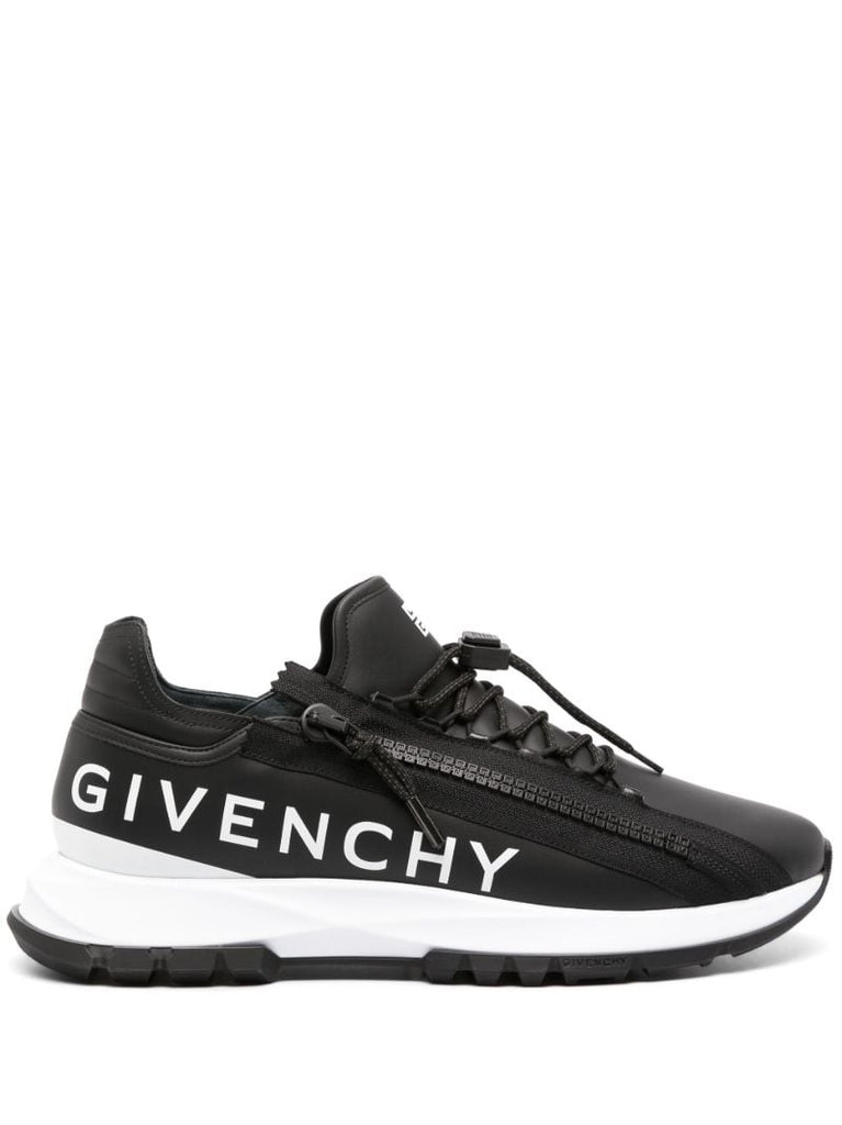 Black Spectre Leather Sneakers