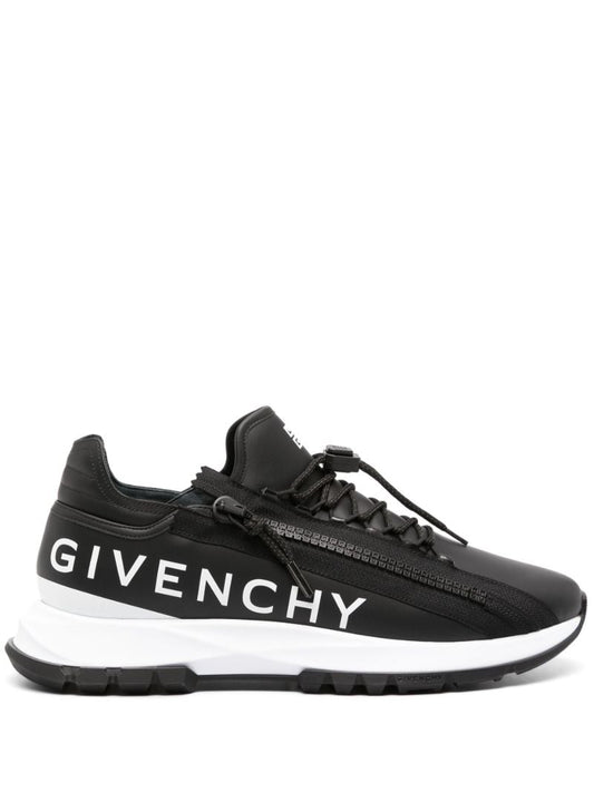 Black Spectre Leather Sneakers