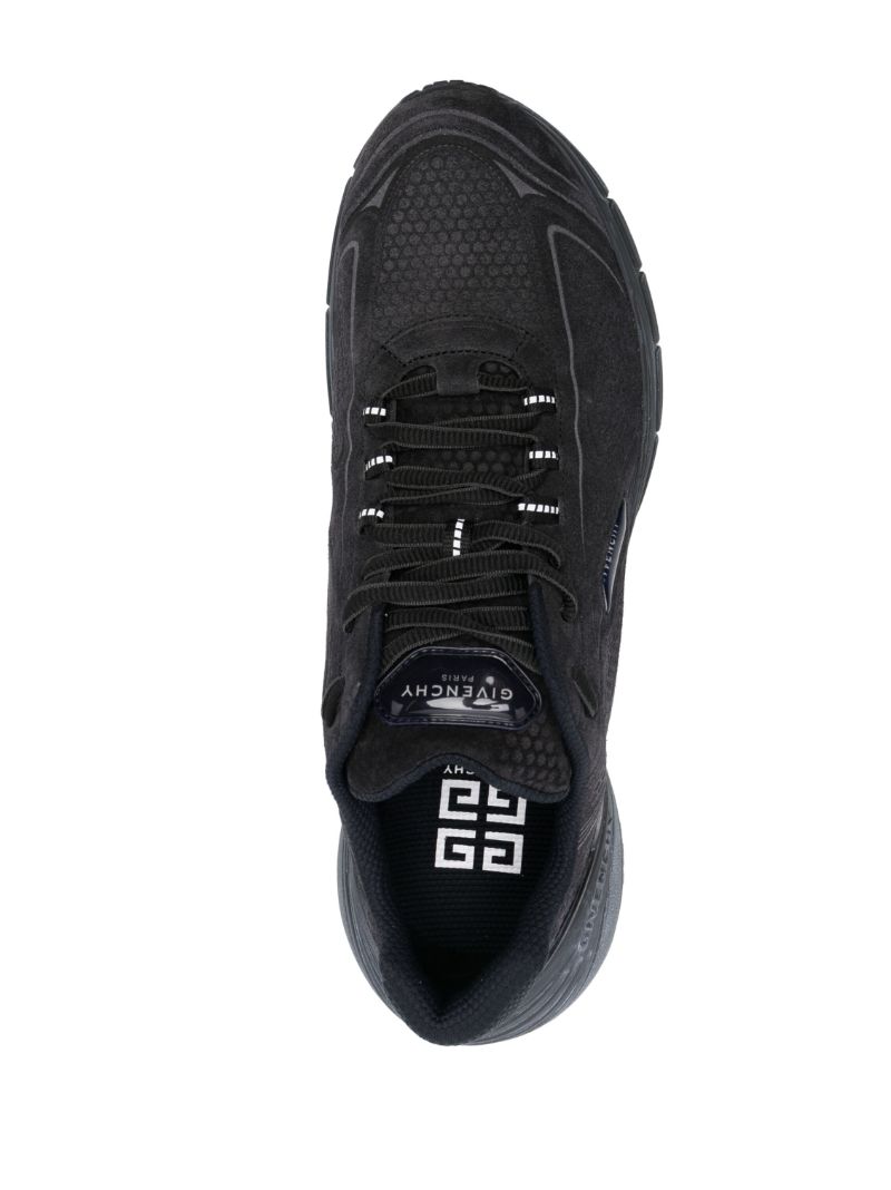 Black Tk-mx Runner Suede Sneakers