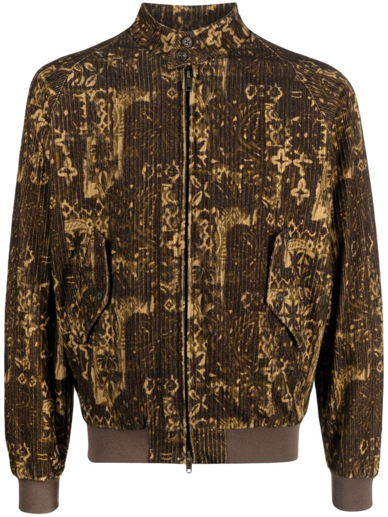 Brown Harrington Corduroy Jacket