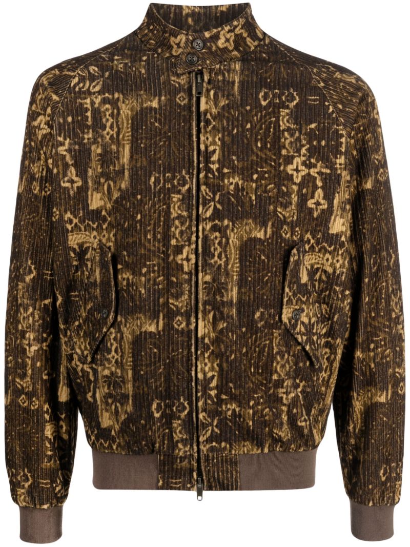Brown Harrington Corduroy Jacket