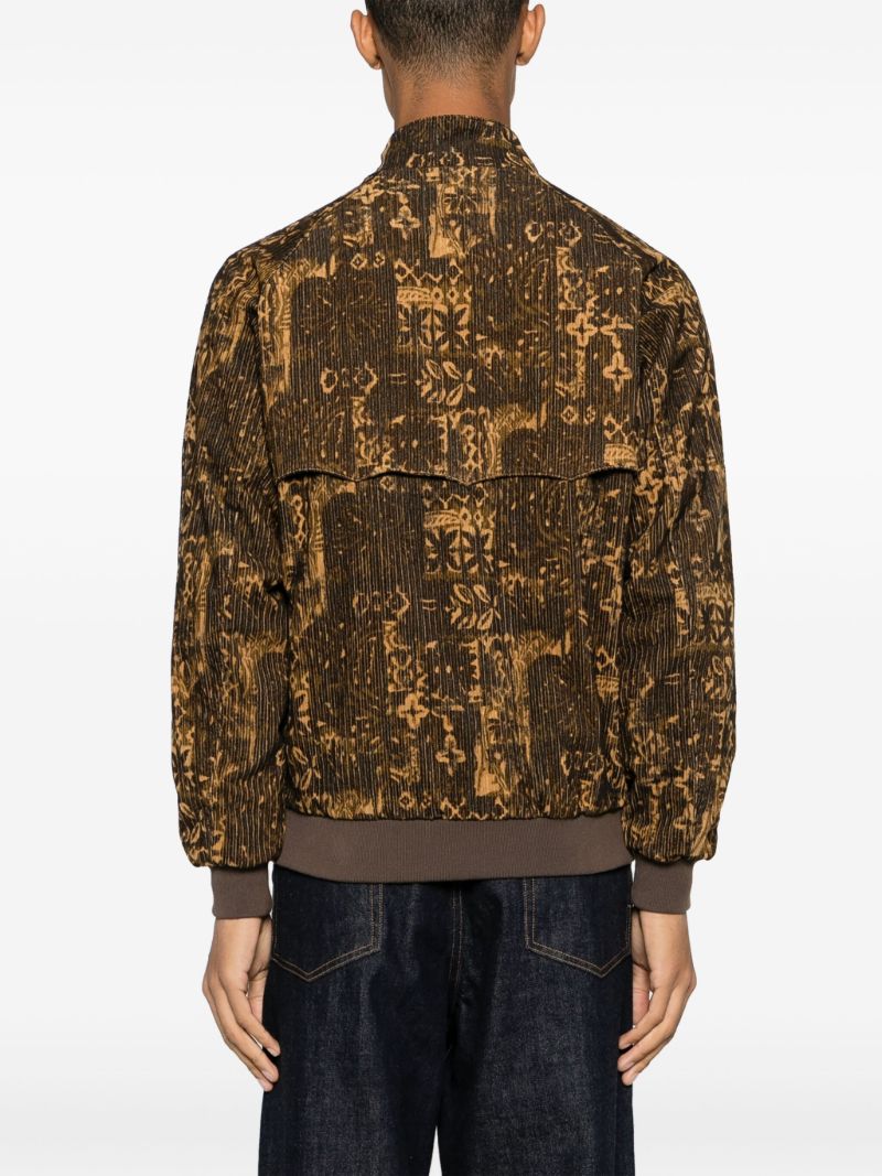 Brown Harrington Corduroy Jacket