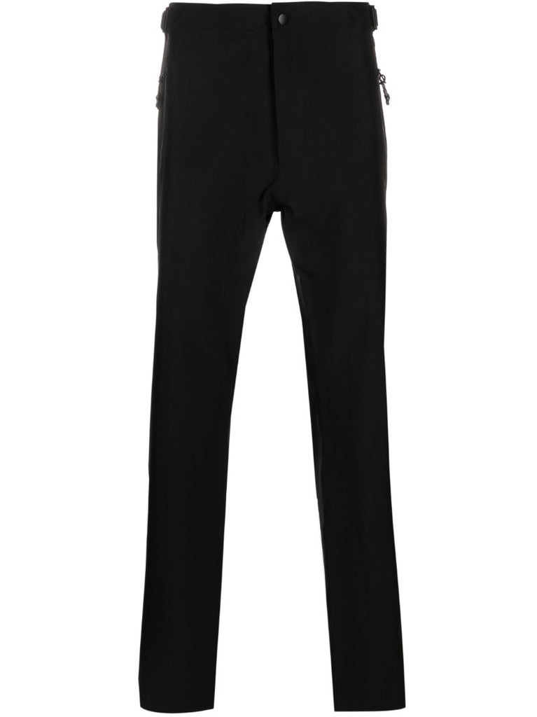Black Stryn Wide-leg Trousers