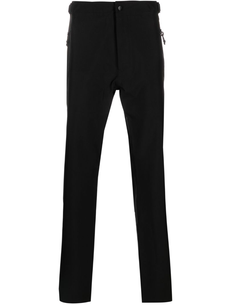 Black Stryn Wide-leg Trousers
