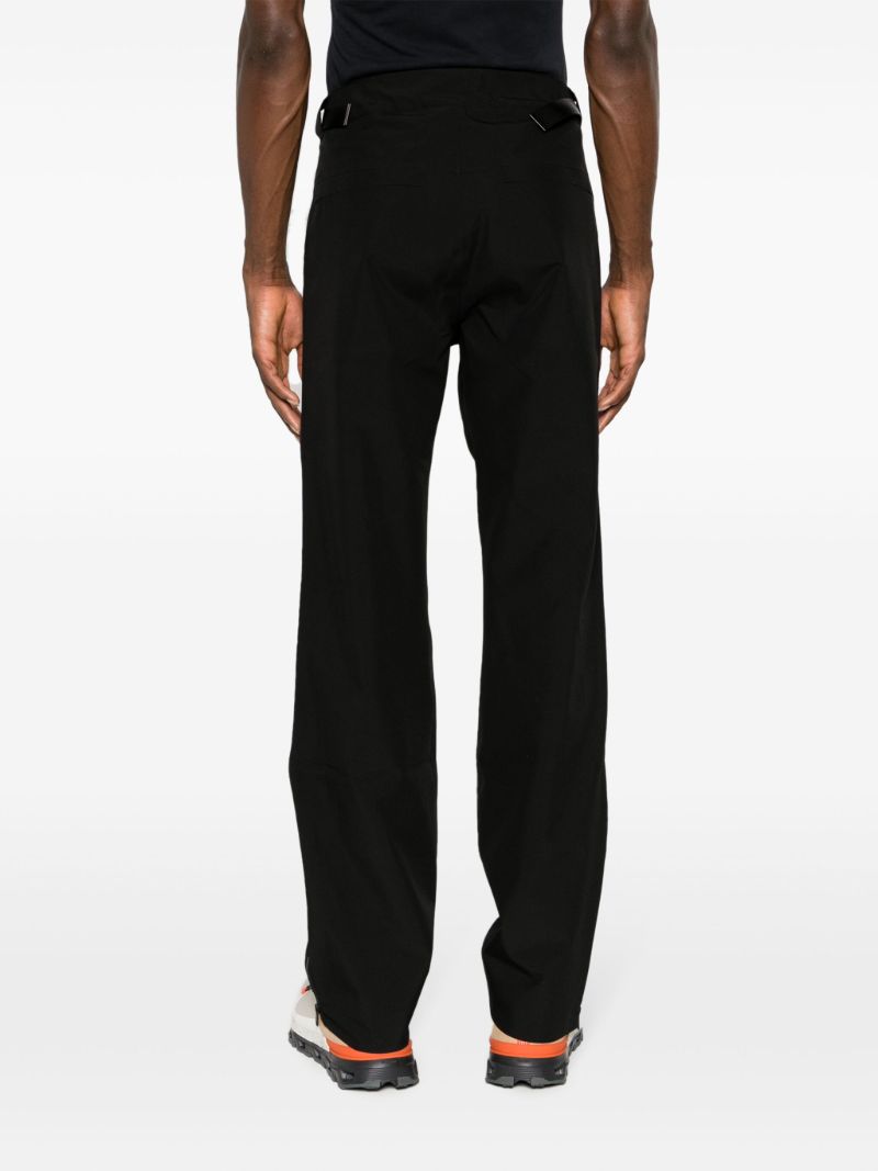 Black Stryn Wide-leg Trousers