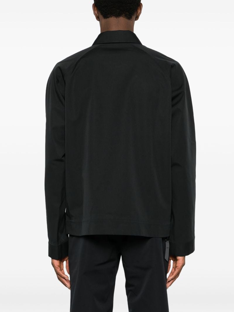 Black Standal Shirt Jacket
