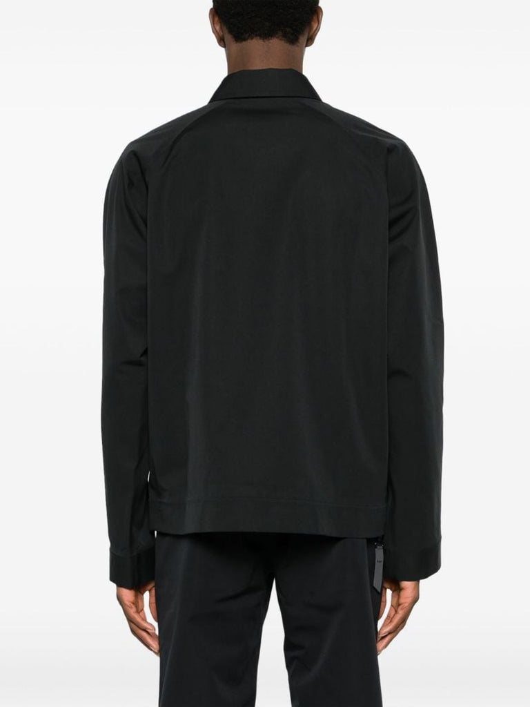 Black Standal Shirt Jacket