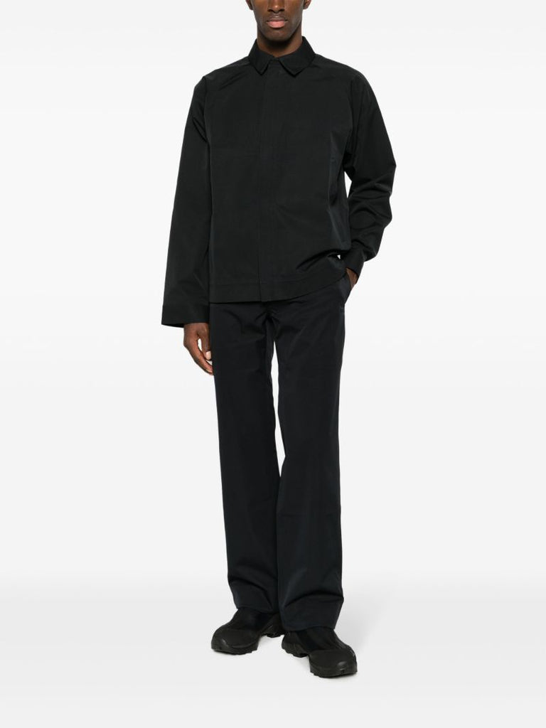 Black Standal Shirt Jacket
