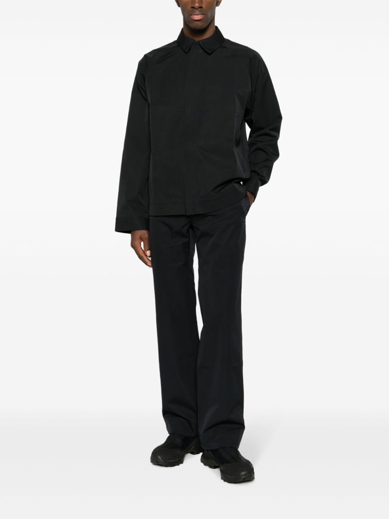 Black Standal Shirt Jacket