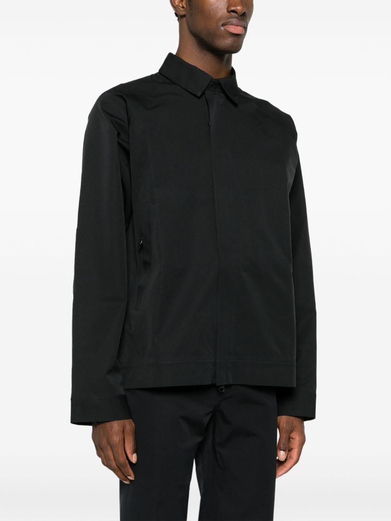 Black Standal Shirt Jacket