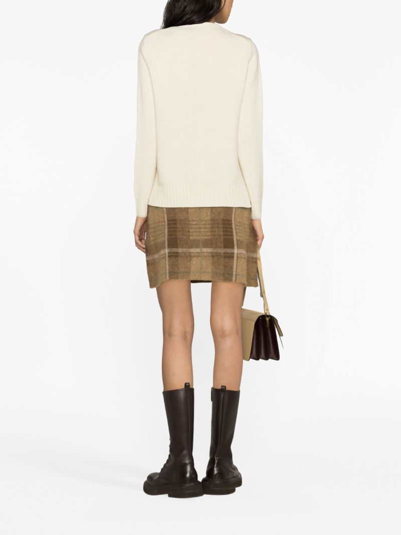 Neutral Polo Bear Wool Sweater