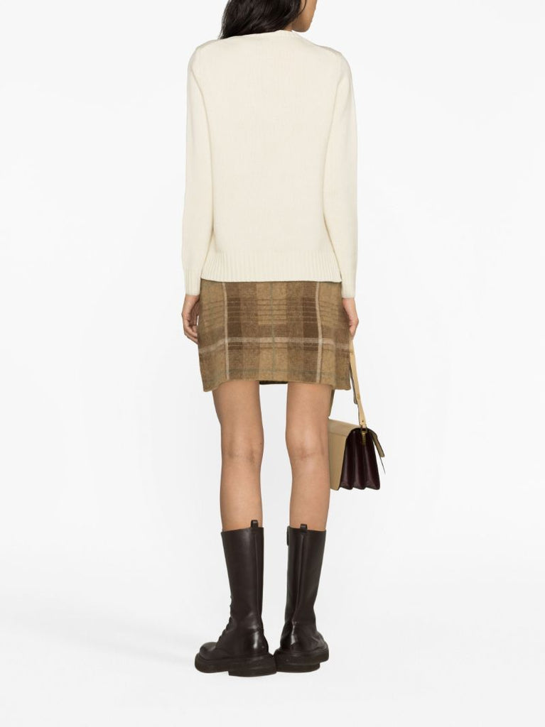 Neutral Polo Bear Wool Sweater