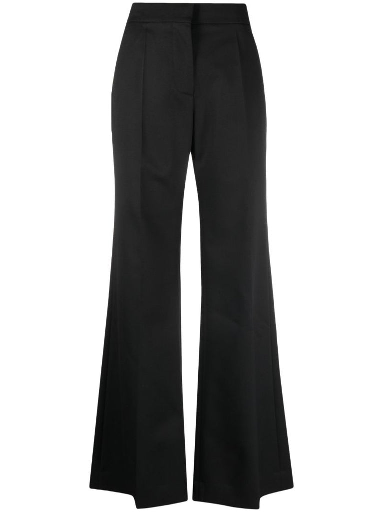 Black Flared Trousers