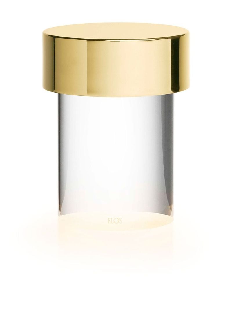Gold-tone Last Order Portable Lamp