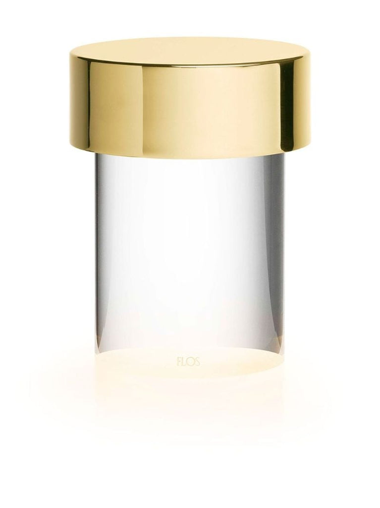 Gold-tone Last Order Portable Lamp