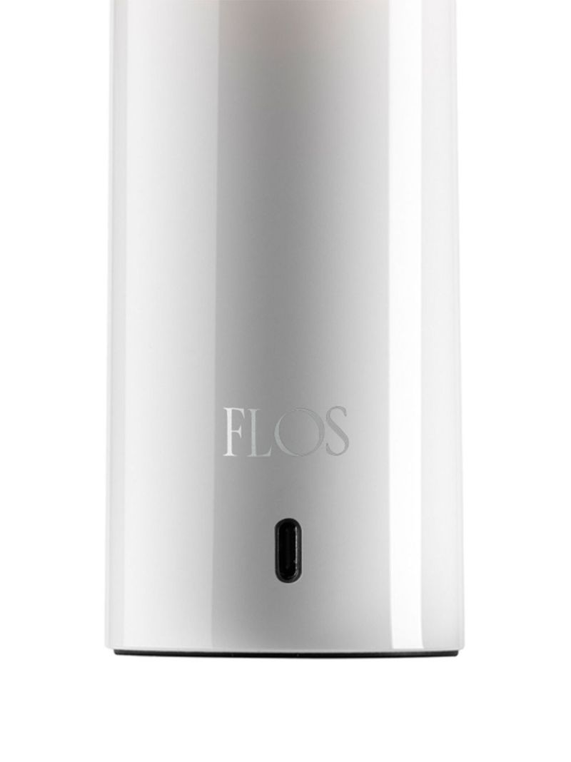 White Bellhop Portable Table Lamp