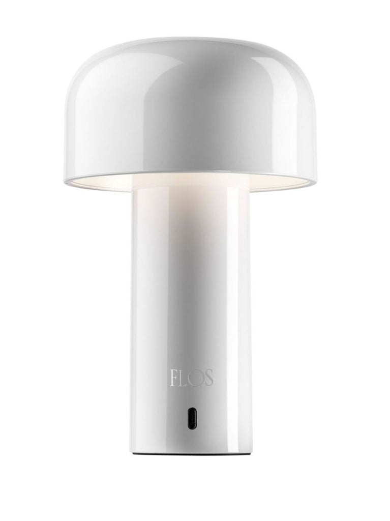 White Bellhop Portable Table Lamp