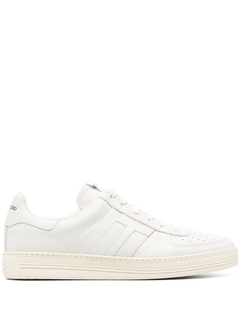 White Radcliffe Leather Sneakers