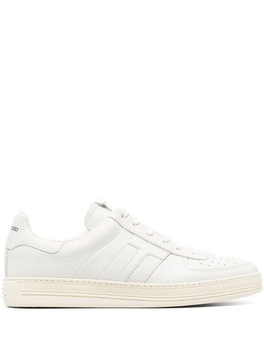 White Radcliffe Leather Sneakers