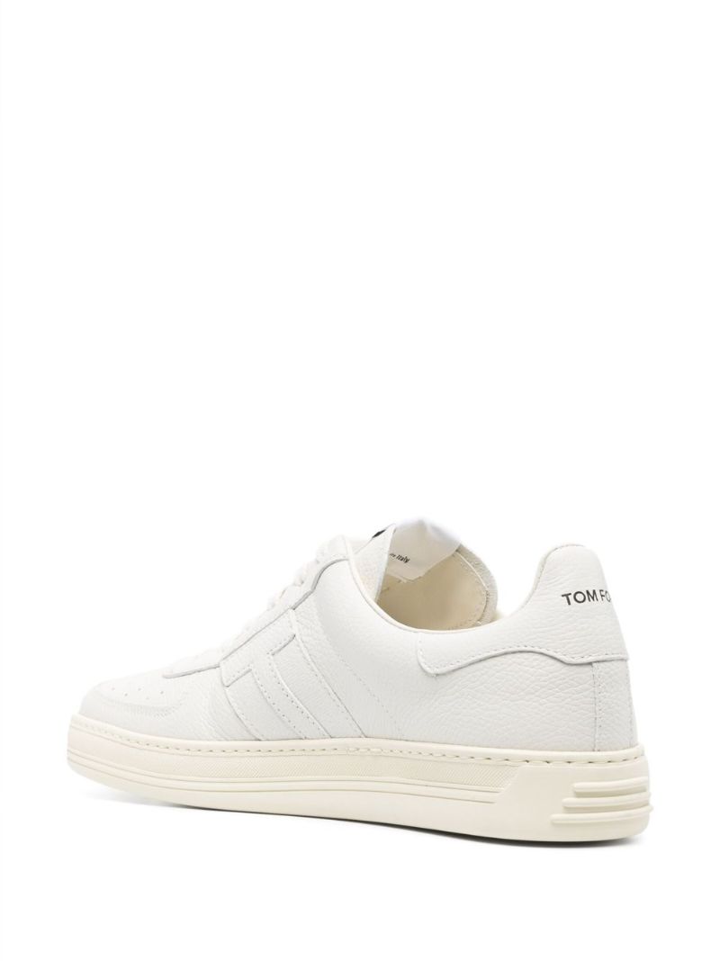 White Radcliffe Leather Sneakers