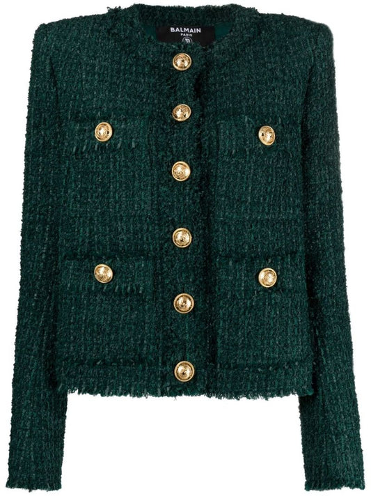 Green Tweed Jacket