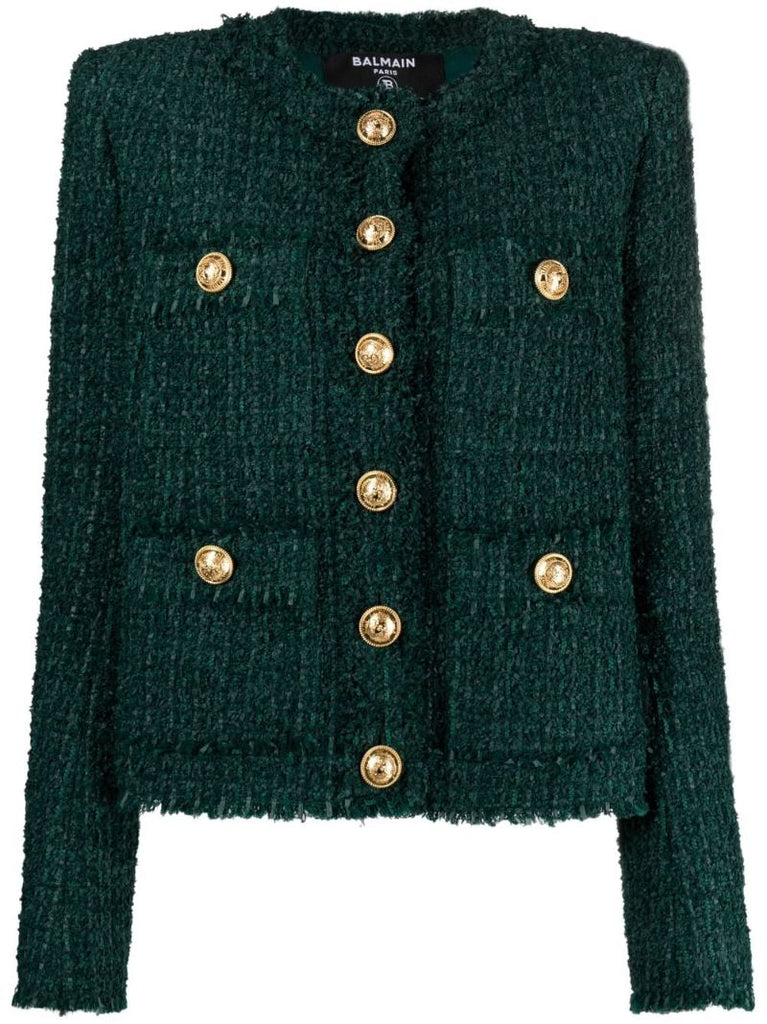 Green Tweed Jacket