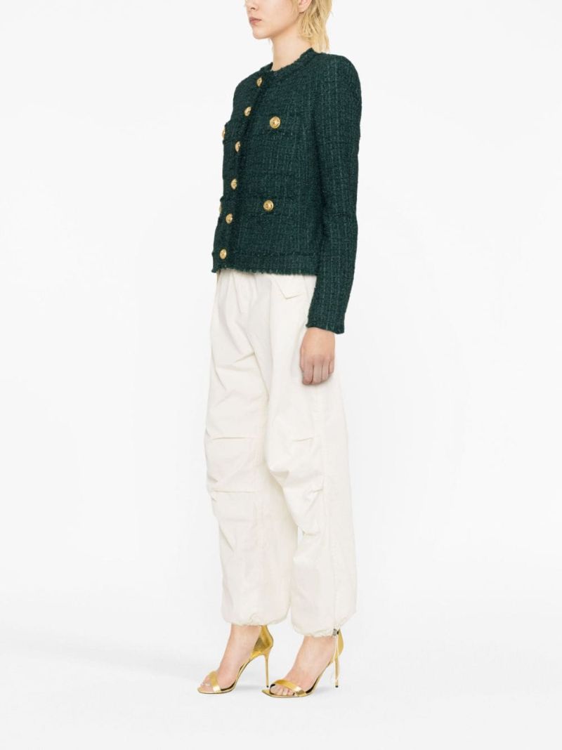 Green Tweed Jacket