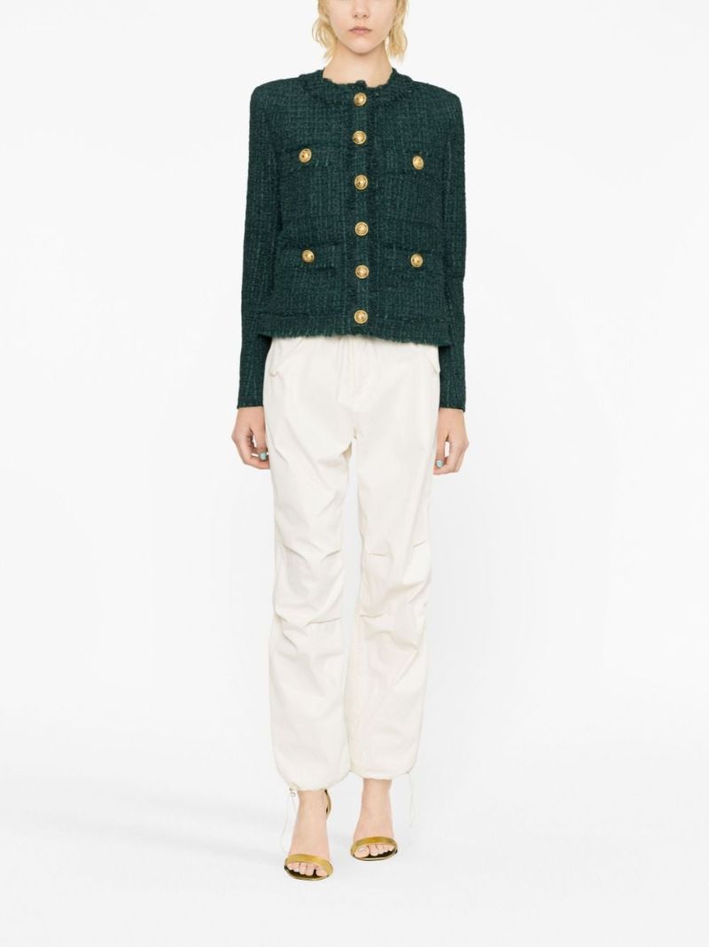 Green Tweed Jacket