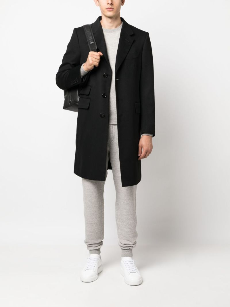 Grey Drawstring Track Pants