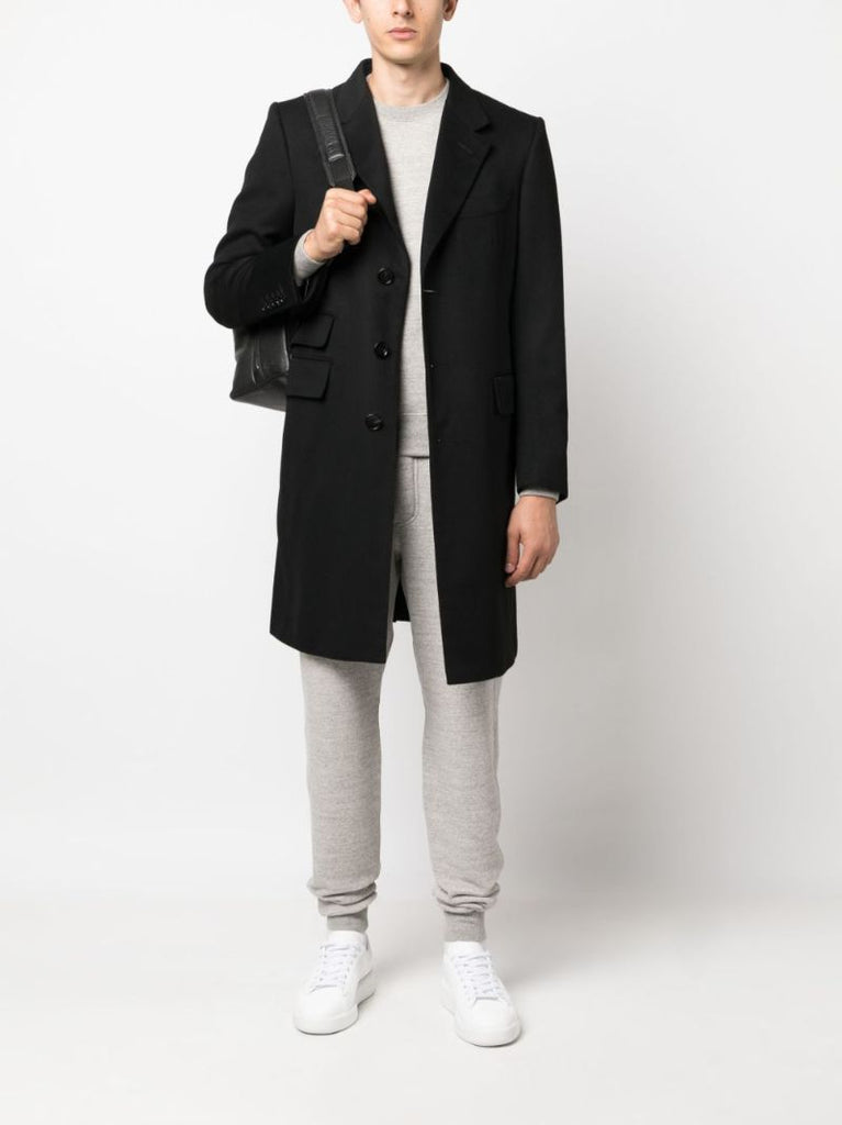 Grey Drawstring Track Pants
