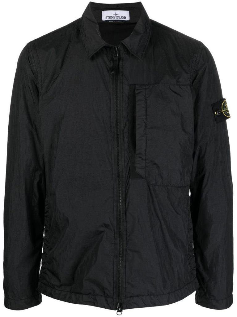 Black Recyled Overshirt