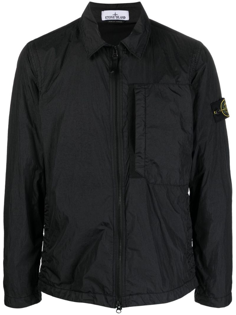 Black Recyled Overshirt
