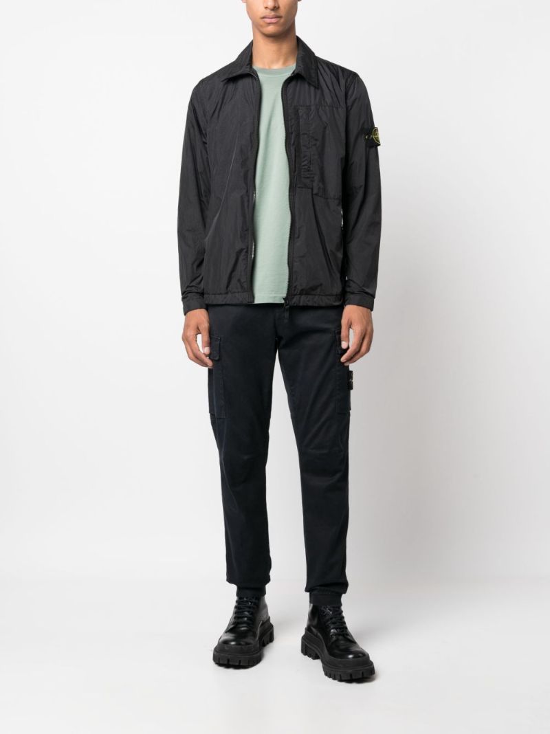 Black Recyled Overshirt