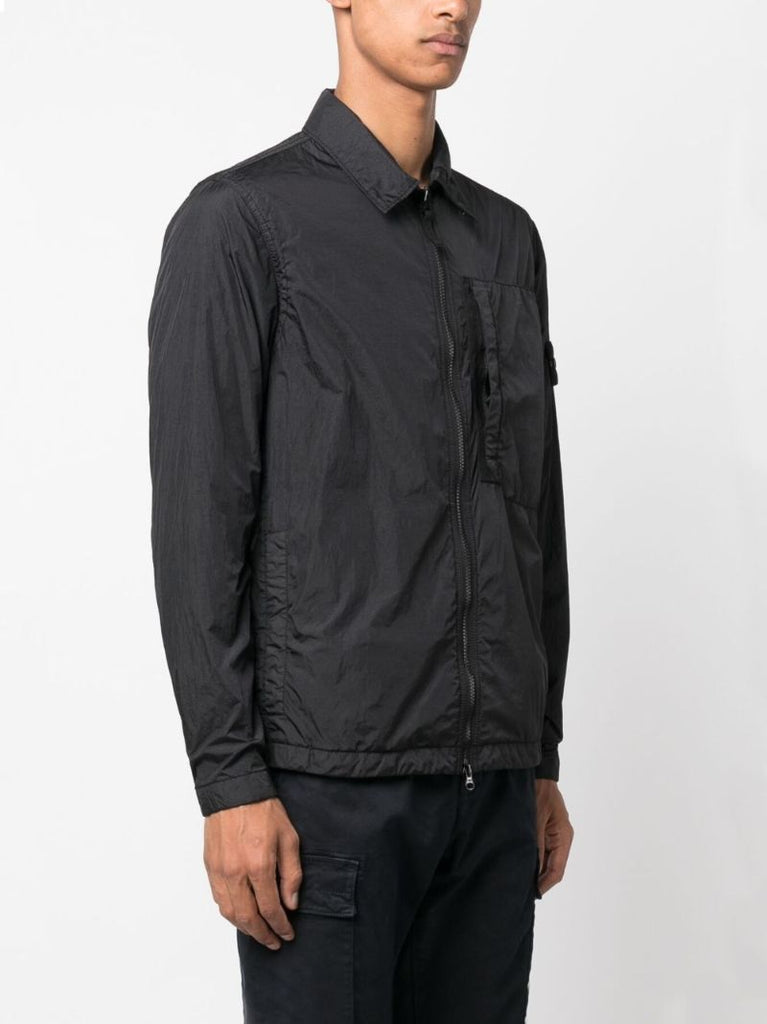 Black Recyled Overshirt