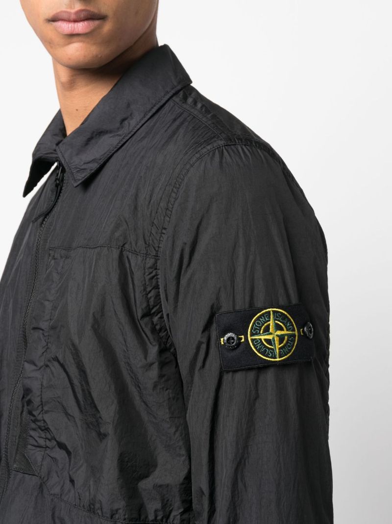 Black Recyled Overshirt