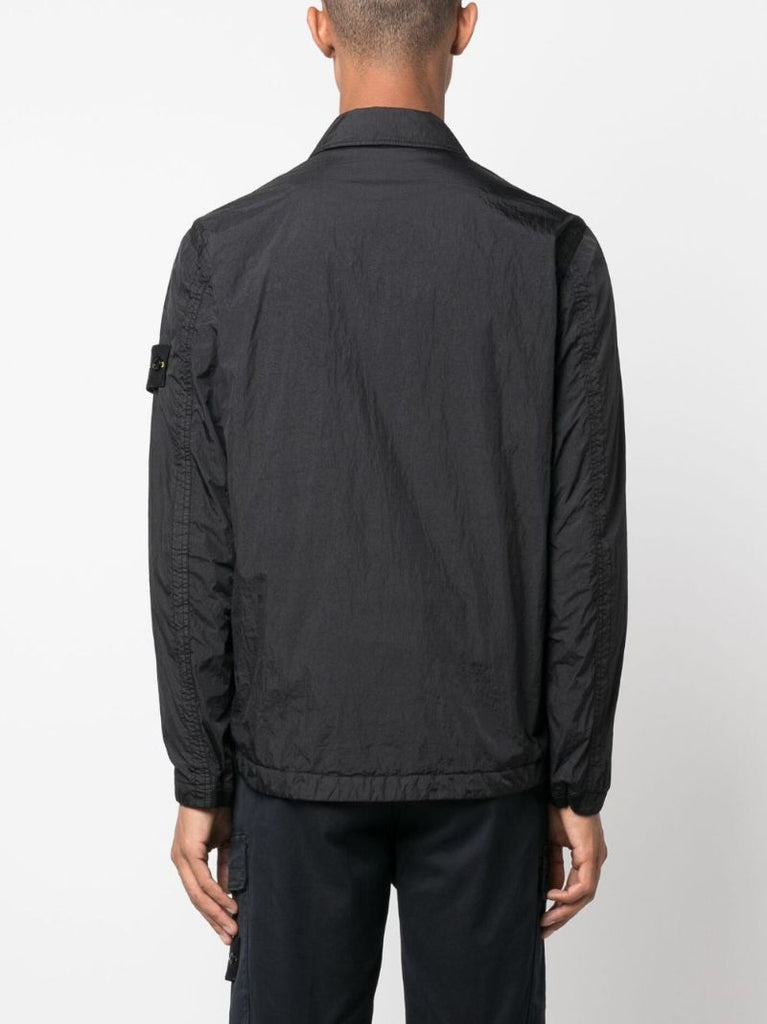 Black Recyled Overshirt