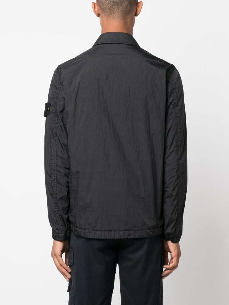 Black Recyled Overshirt
