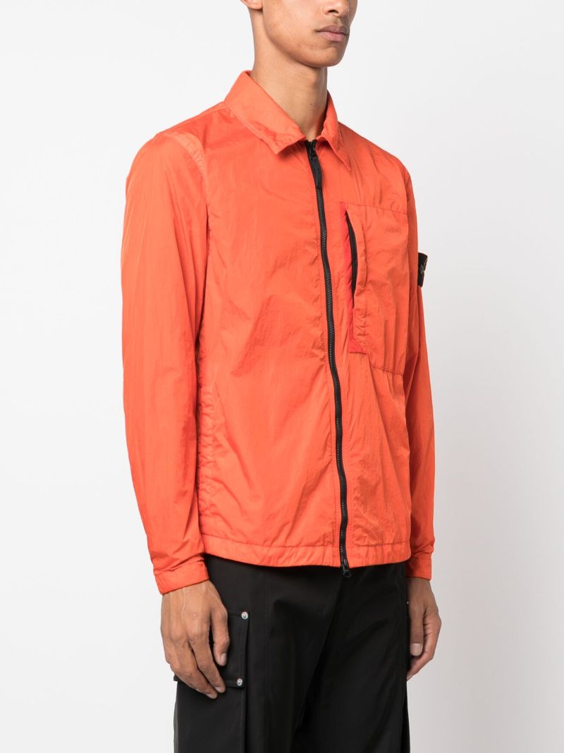 Orange Recycled Overshirt