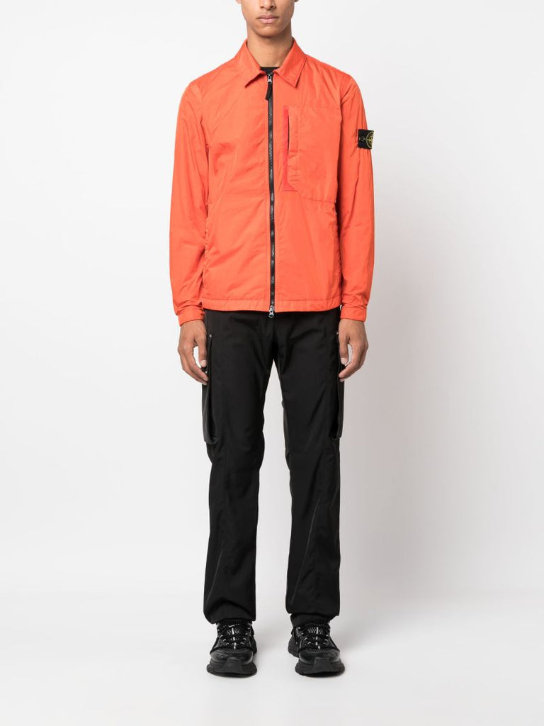 Orange Recycled Overshirt