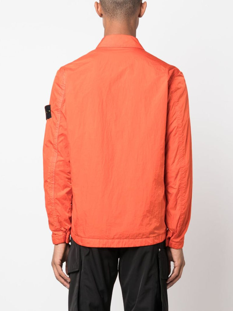 Orange Recycled Overshirt