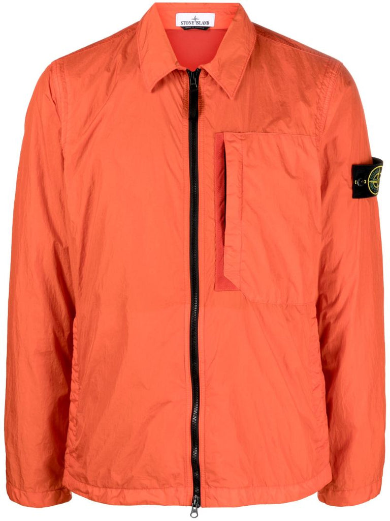 Orange Recycled Overshirt