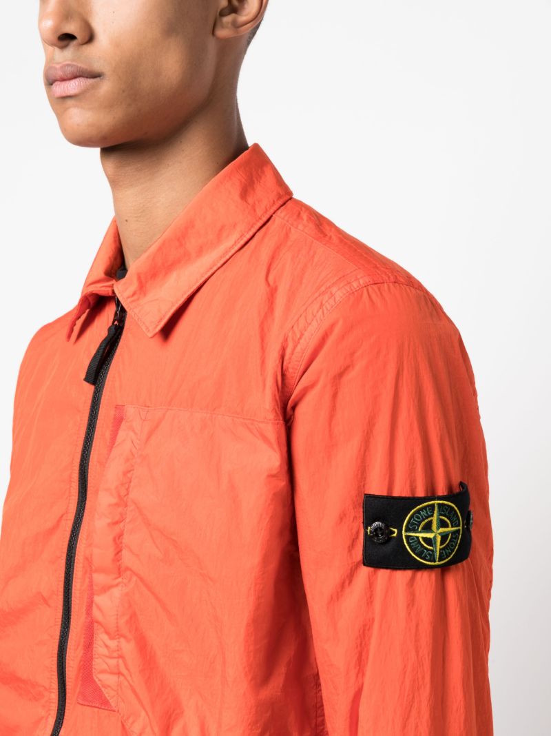 Orange Recycled Overshirt