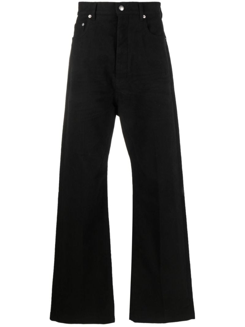 Black High Waisted Wide Leg Jeans
