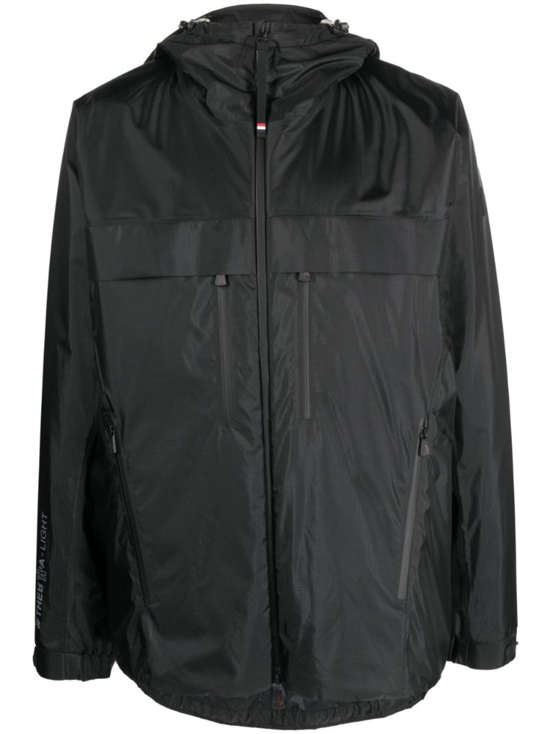 Black Thurn Lightweight Hooded Jacket